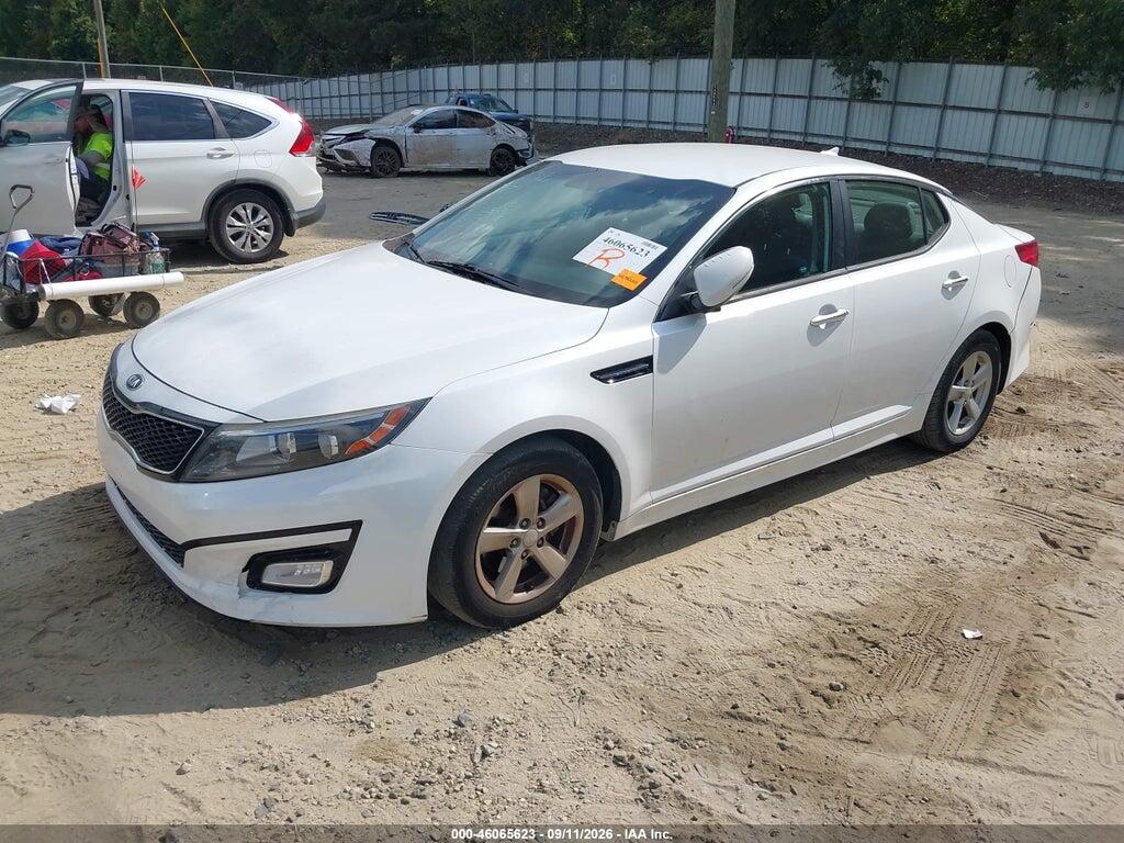 KNAGM4A75F5637108 2015 KIA OPTIMA photo no. 2
