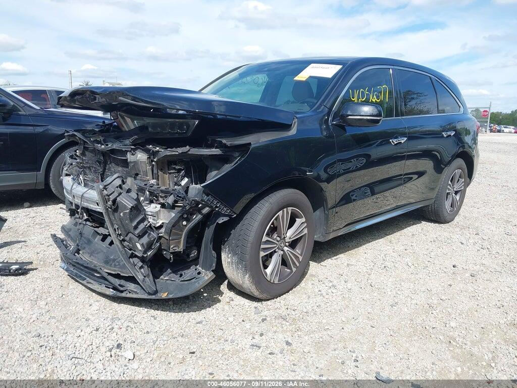 5FRYD4H33HB014144 2017 ACURA MDX photo no. 2