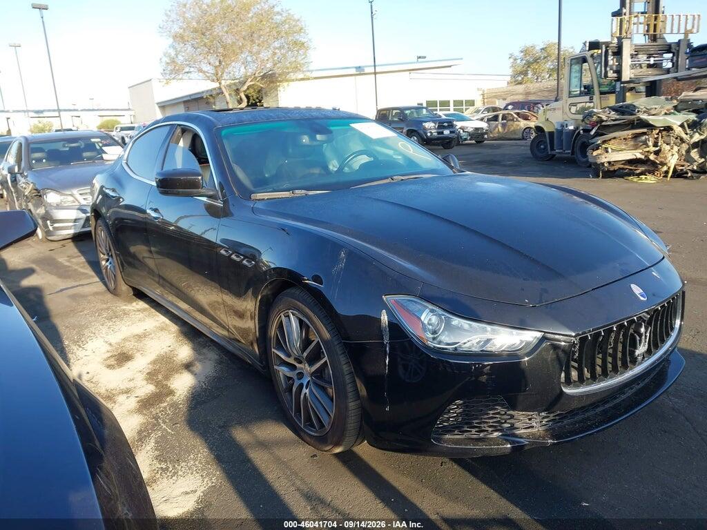 2016 MASERATI GHIBLI ZAM57XSA6G1177765
