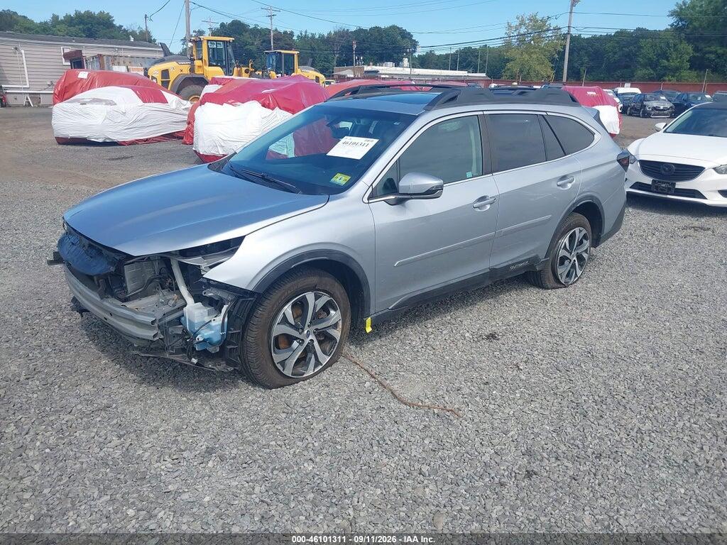 4S4BTANC8M3228384 2021 SUBARU OUTBACK photo no. 2