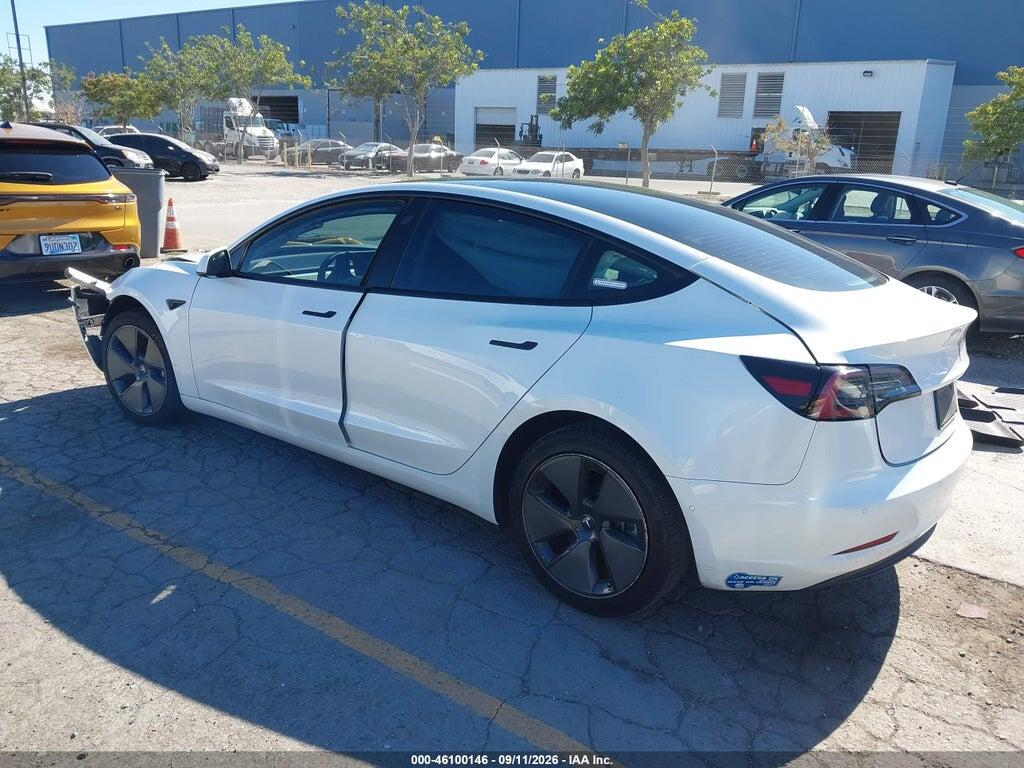 5YJ3E1EA1MF982554 2021 TESLA MODEL 3 photo no. 3