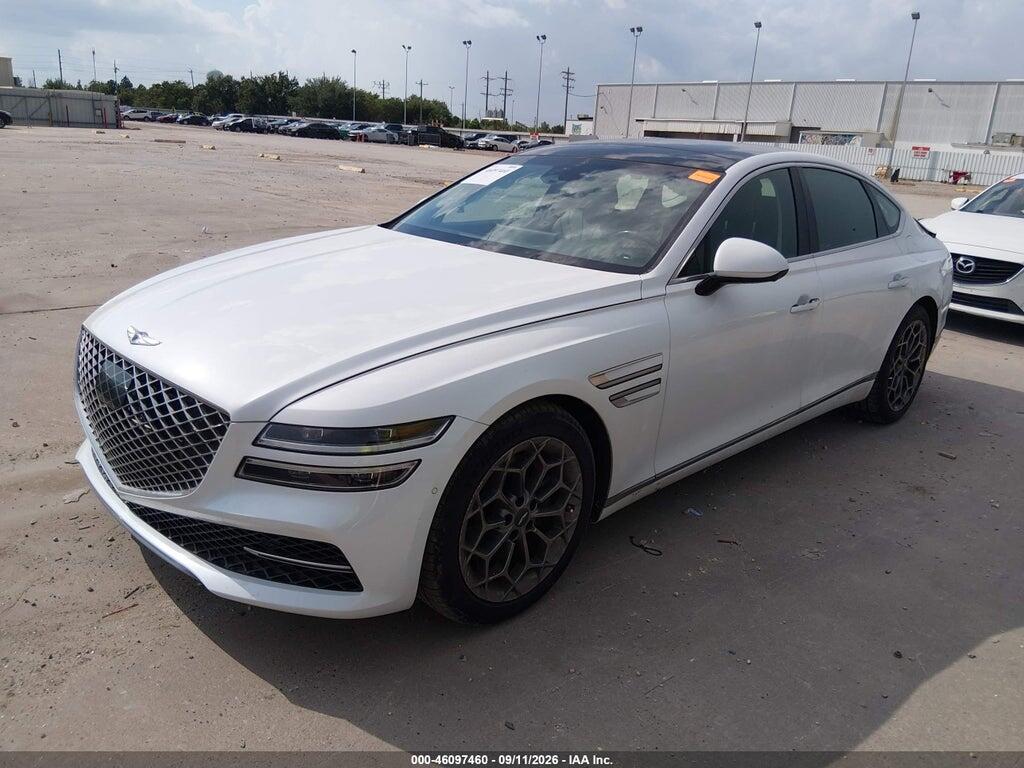 KMTGB4SC3MU067098 2021 GENESIS G80 photo no. 2