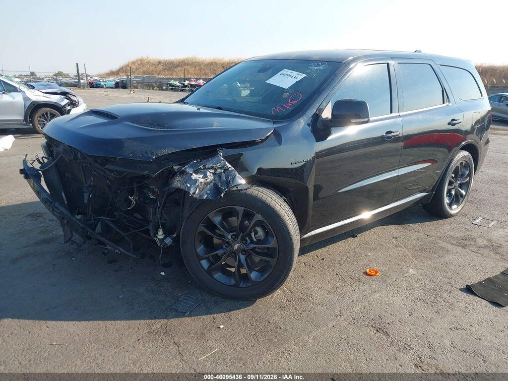 1C4SDJCT3MC762901 2021 DODGE DURANGO photo no. 2