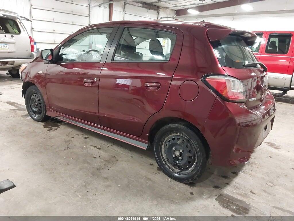 ML32AUHJ1MH000691 2021 MITSUBISHI MIRAGE photo no. 3
