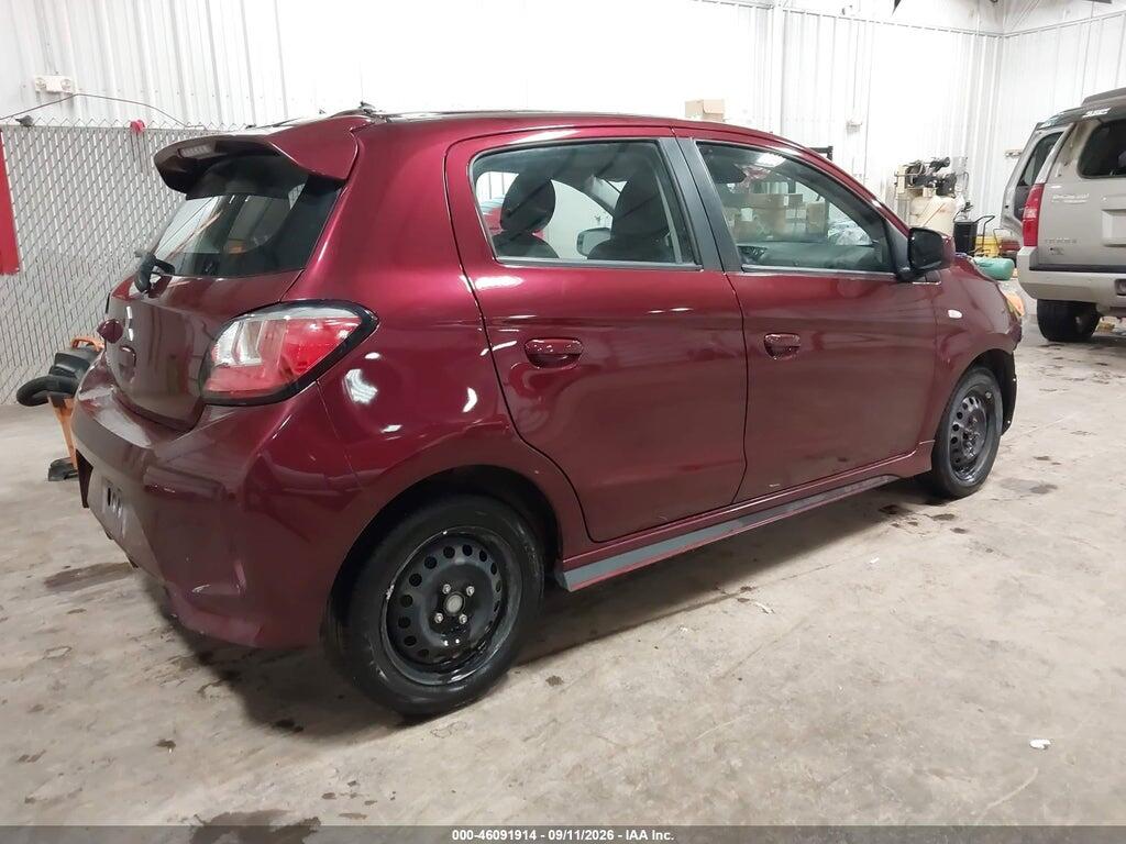 ML32AUHJ1MH000691 2021 MITSUBISHI MIRAGE photo no. 4
