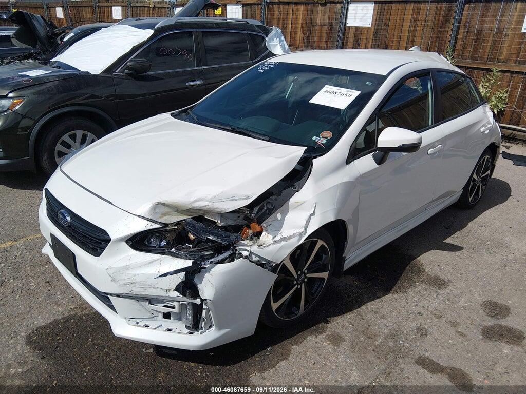 4S3GTAL61M3709391 2021 SUBARU IMPREZA photo no. 2