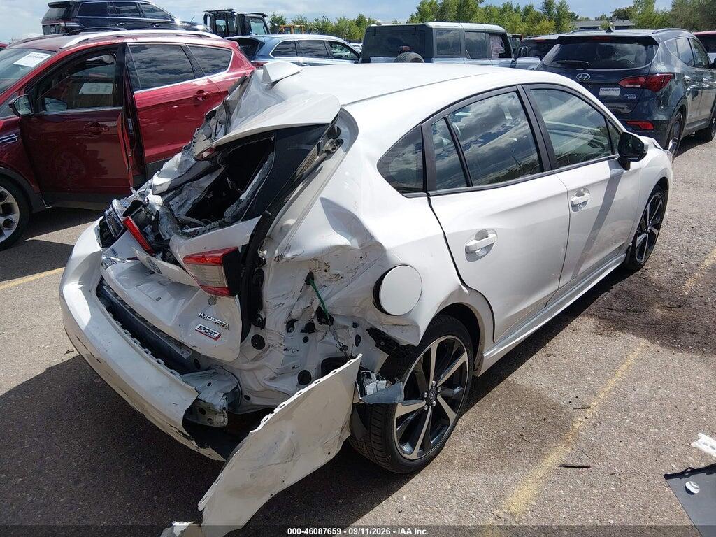 4S3GTAL61M3709391 2021 SUBARU IMPREZA photo no. 4