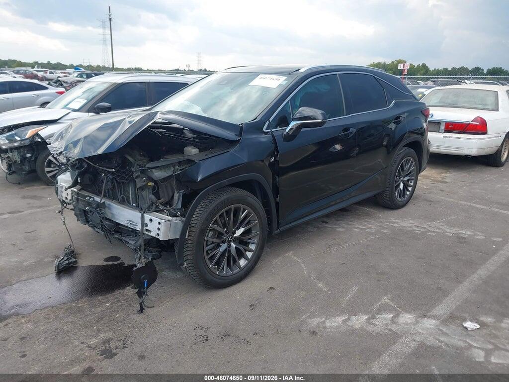 2T2YZMDA4MC262713 2021 LEXUS RX 350 photo no. 2