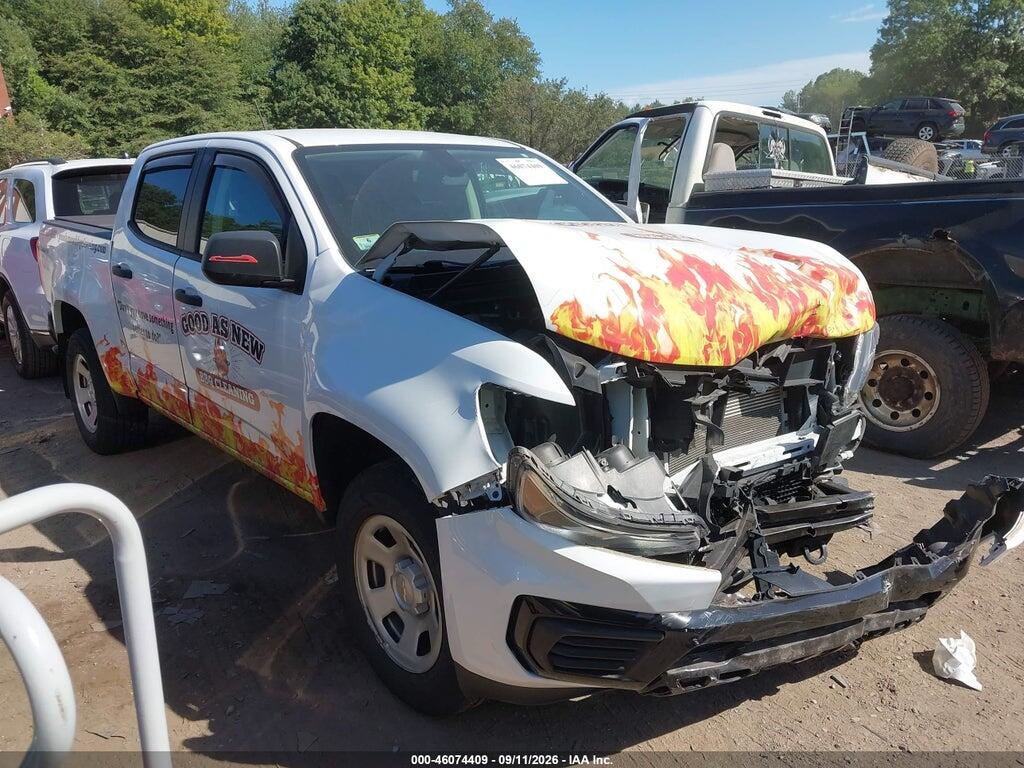 2021 CHEVROLET COLORADO 1GCGTBEN7M1193155
