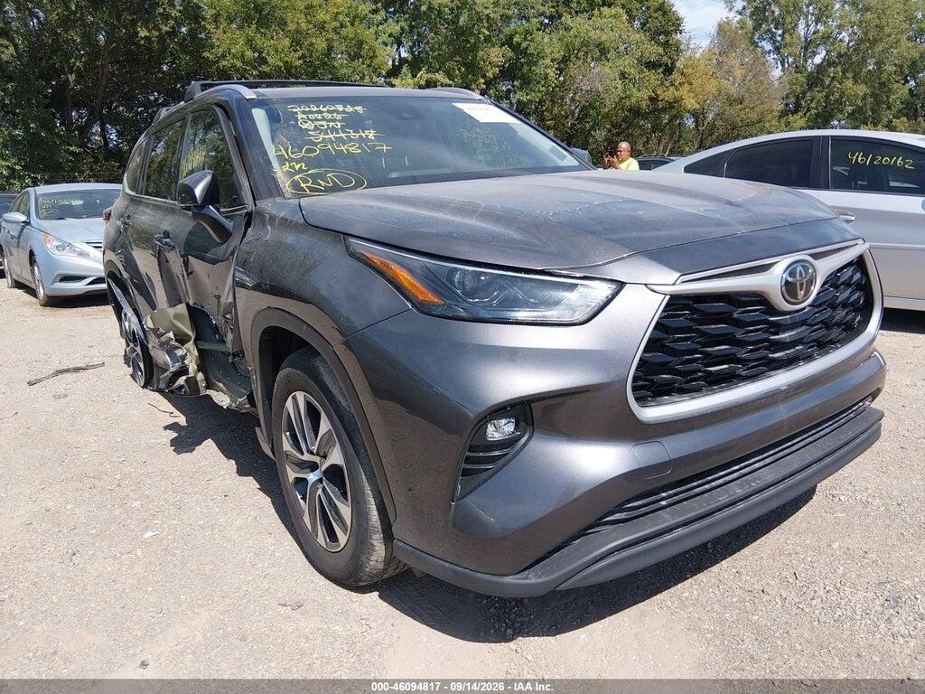 2022 TOYOTA HIGHLANDER 5TDGZRAH7NS544318