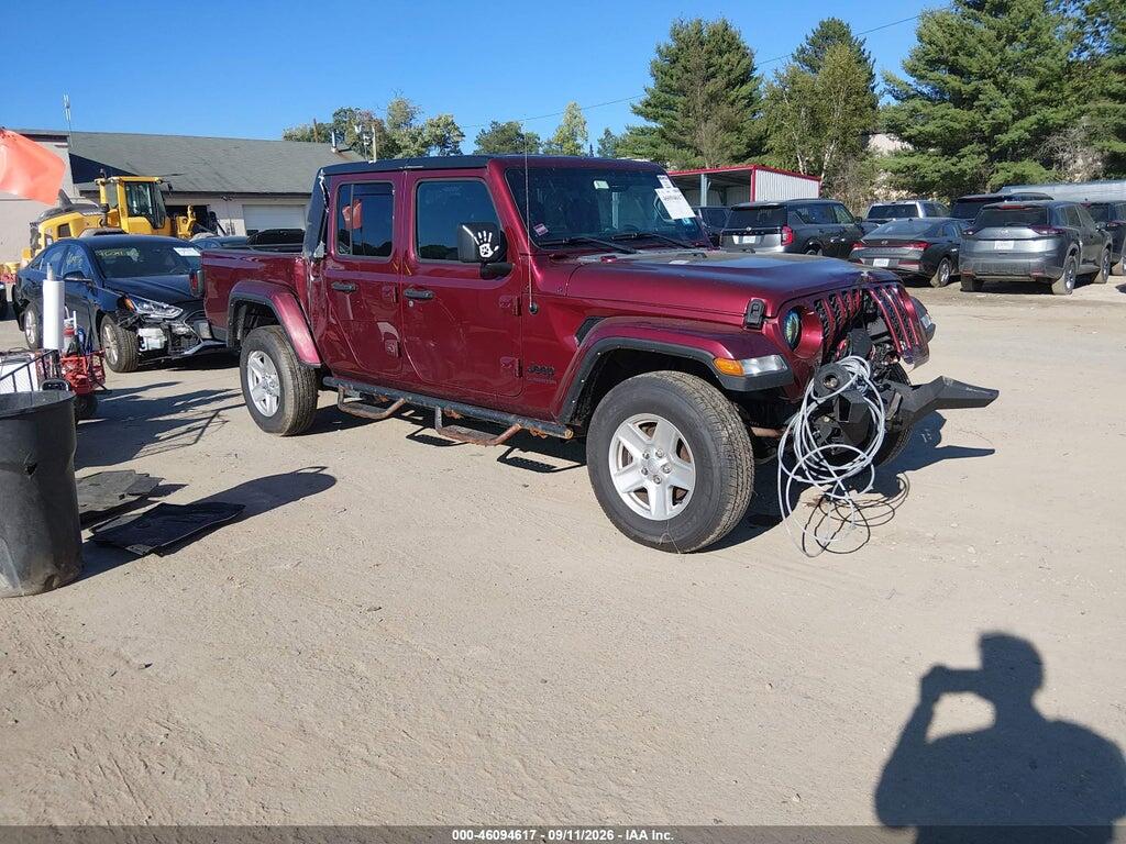 2022 JEEP GLADIATOR 1C6HJTAG9NL119661