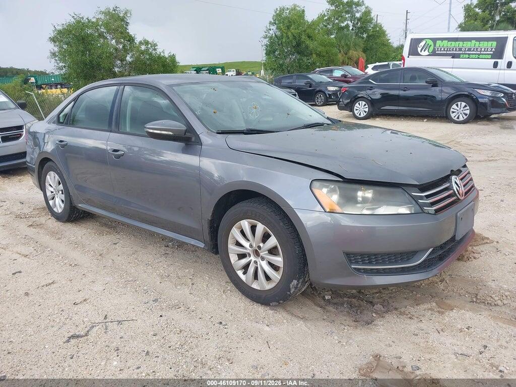 2012 VOLKSWAGEN PASSAT 1VWAP7A33CC029106