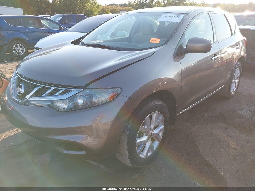 JN8AZ1MU6CW101871 2012 NISSAN MURANO photo no. 2