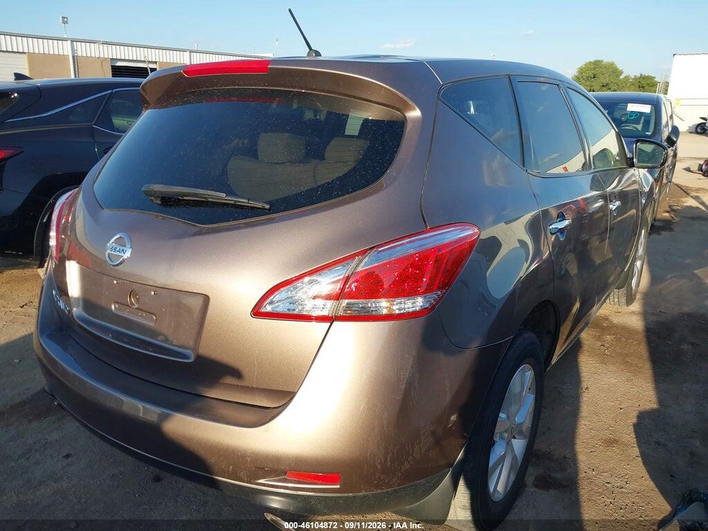 JN8AZ1MU6CW101871 2012 NISSAN MURANO photo no. 4