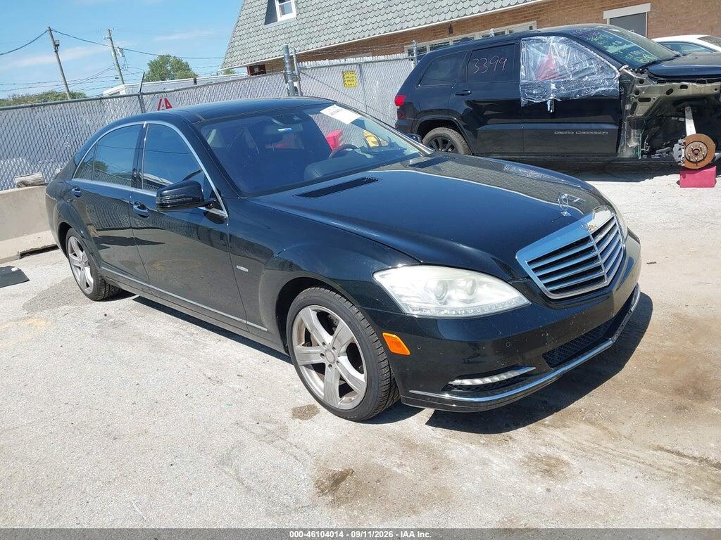 2012 MERCEDES-BENZ S 550 WDDNG9EB5CA471744