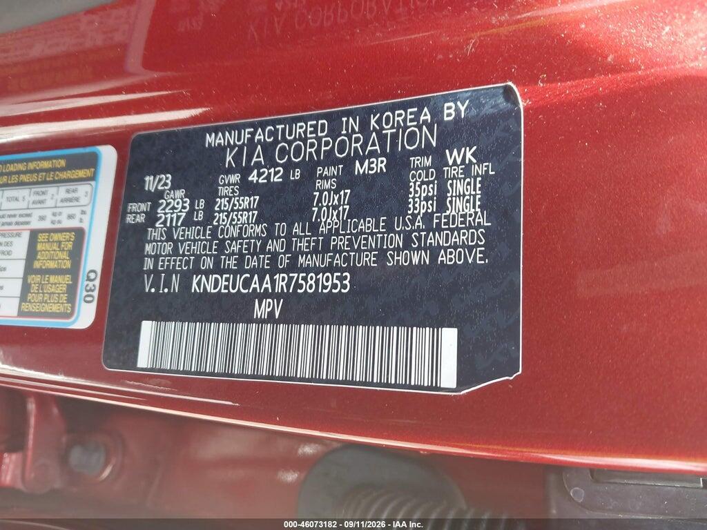 KNDEUCAA1R7581953 2024 KIA SELTOS photo no. 9