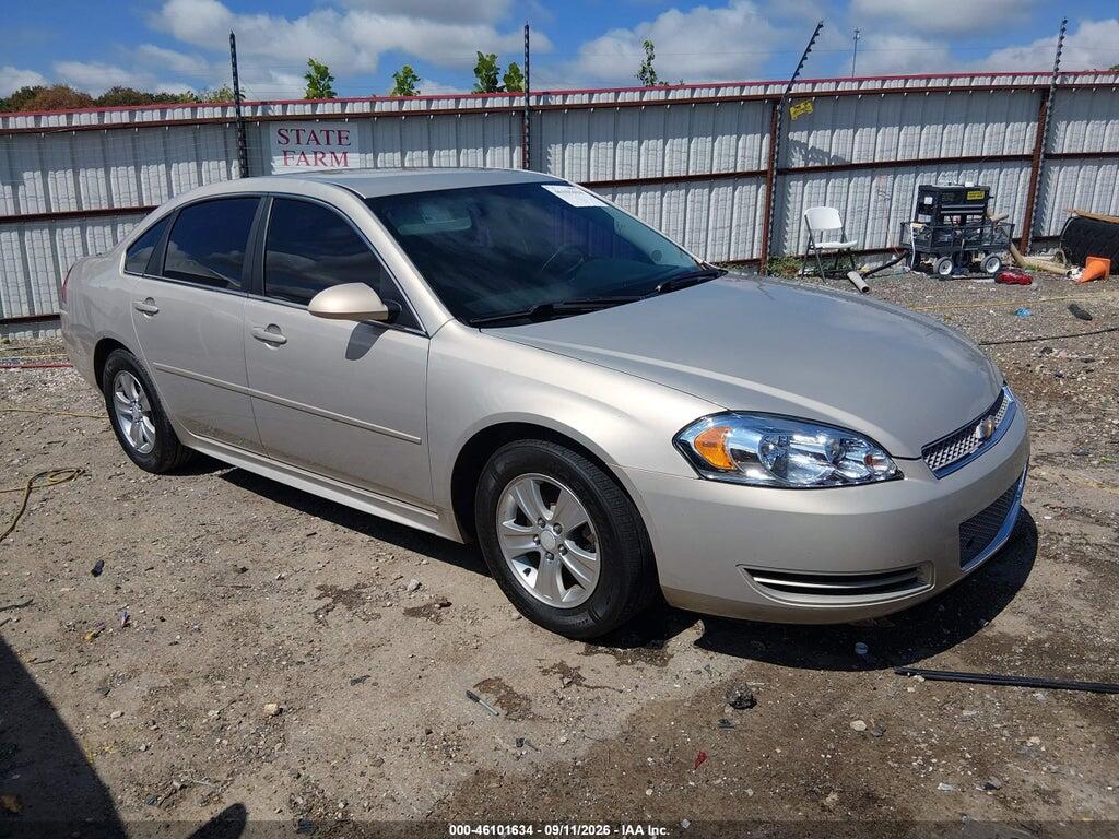 2012 CHEVROLET IMPALA 2G1WF5E34C1210112