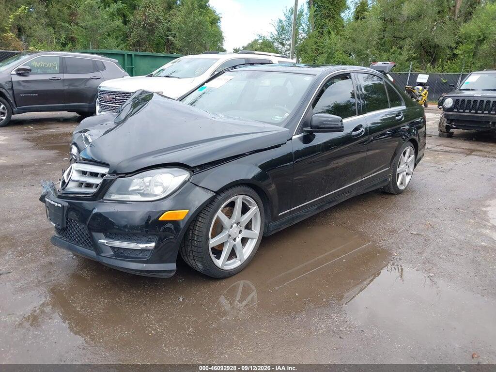 WDDGF8BB0CA672669 2012 MERCEDES-BENZ C 300 photo no. 2
