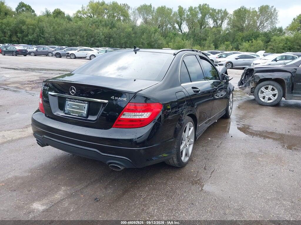 WDDGF8BB0CA672669 2012 MERCEDES-BENZ C 300 photo no. 4