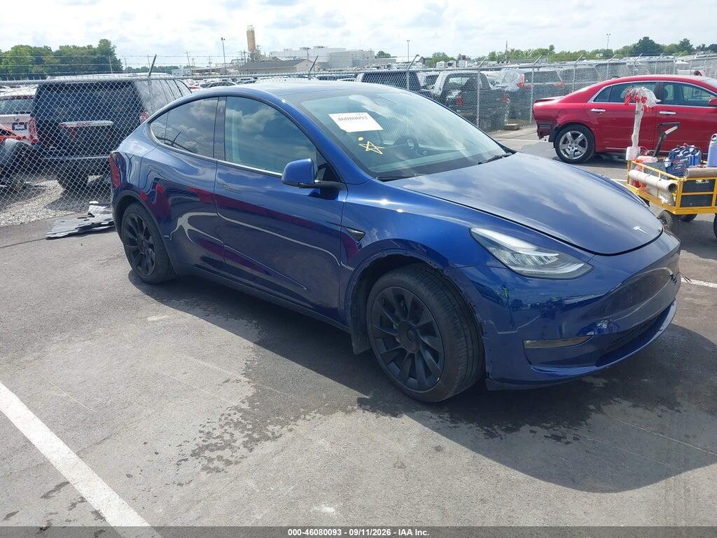 2022 TESLA MODEL Y 7SAYGDEE1NF412322