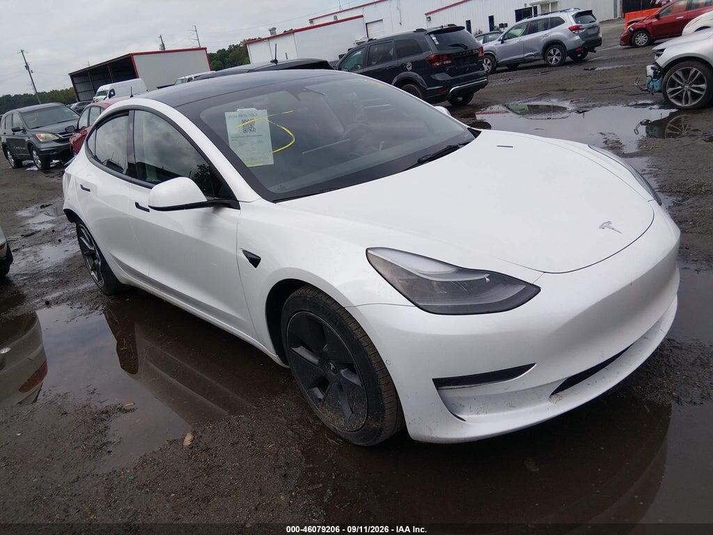 2022 TESLA MODEL 3 5YJ3E1EB2NF163773
