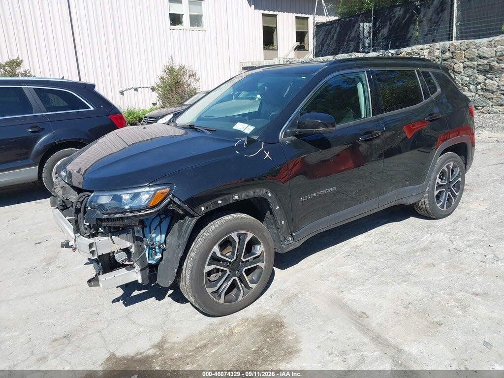 3C4NJDCB2NT236568 2022 JEEP COMPASS photo no. 2