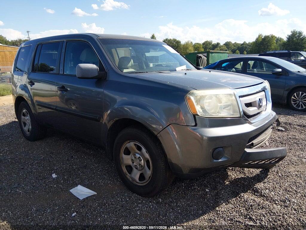 2011 HONDA PILOT 5FNYF4H20BB051243