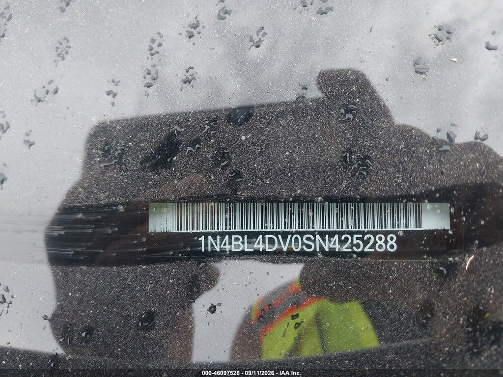 1N4BL4DV0SN425288 2025 NISSAN ALTIMA photo no. 9