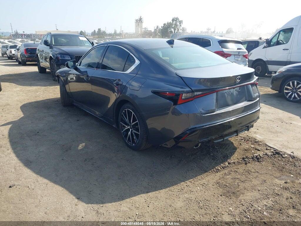 JTHBA1D20S5134521 2025 LEXUS IS 300 photo no. 3