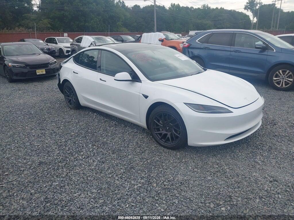 2025 TESLA MODEL 3 5YJ3E1EB2SF909263