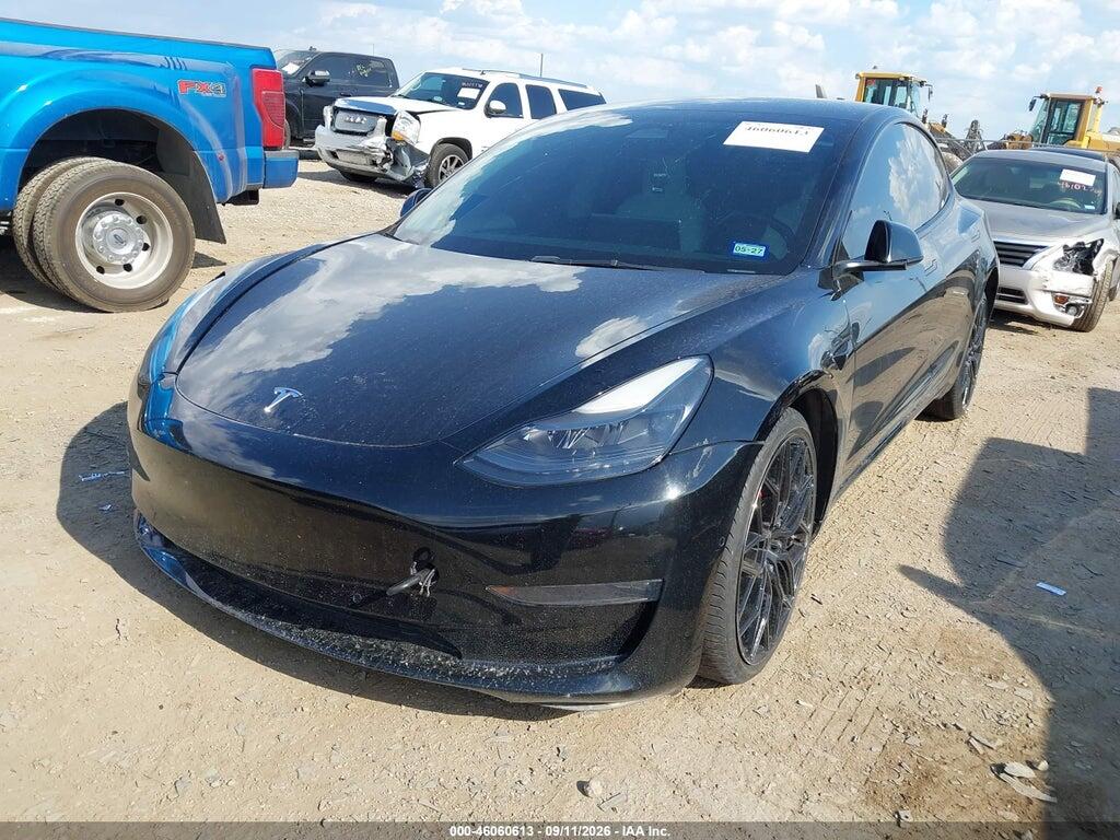 5YJ3E1EC5NF295273 2022 TESLA MODEL 3 photo no. 2