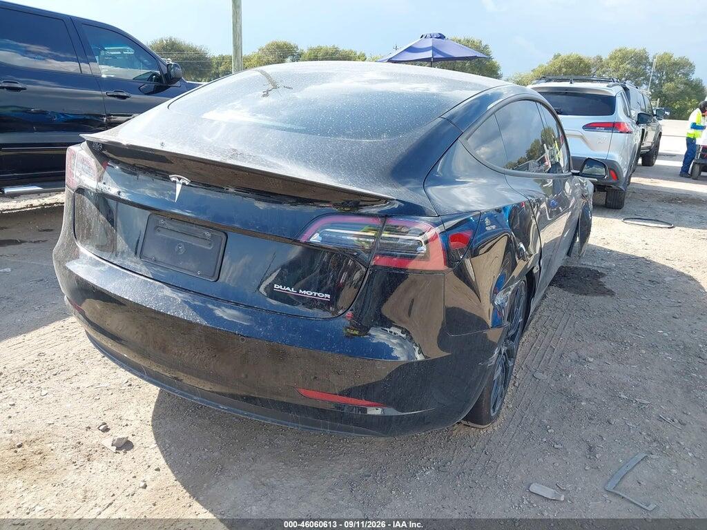 5YJ3E1EC5NF295273 2022 TESLA MODEL 3 photo no. 4
