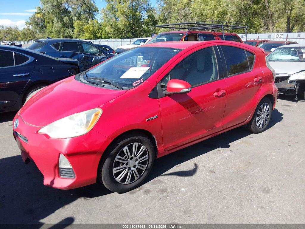 JTDKDTB30C1013898 2012 TOYOTA PRIUS C photo no. 2