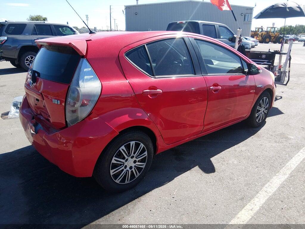 JTDKDTB30C1013898 2012 TOYOTA PRIUS C photo no. 4
