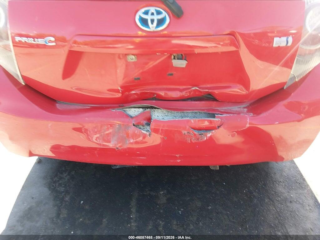 JTDKDTB30C1013898 2012 TOYOTA PRIUS C photo no. 6
