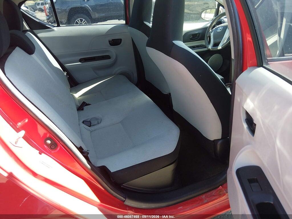 JTDKDTB30C1013898 2012 TOYOTA PRIUS C photo no. 8