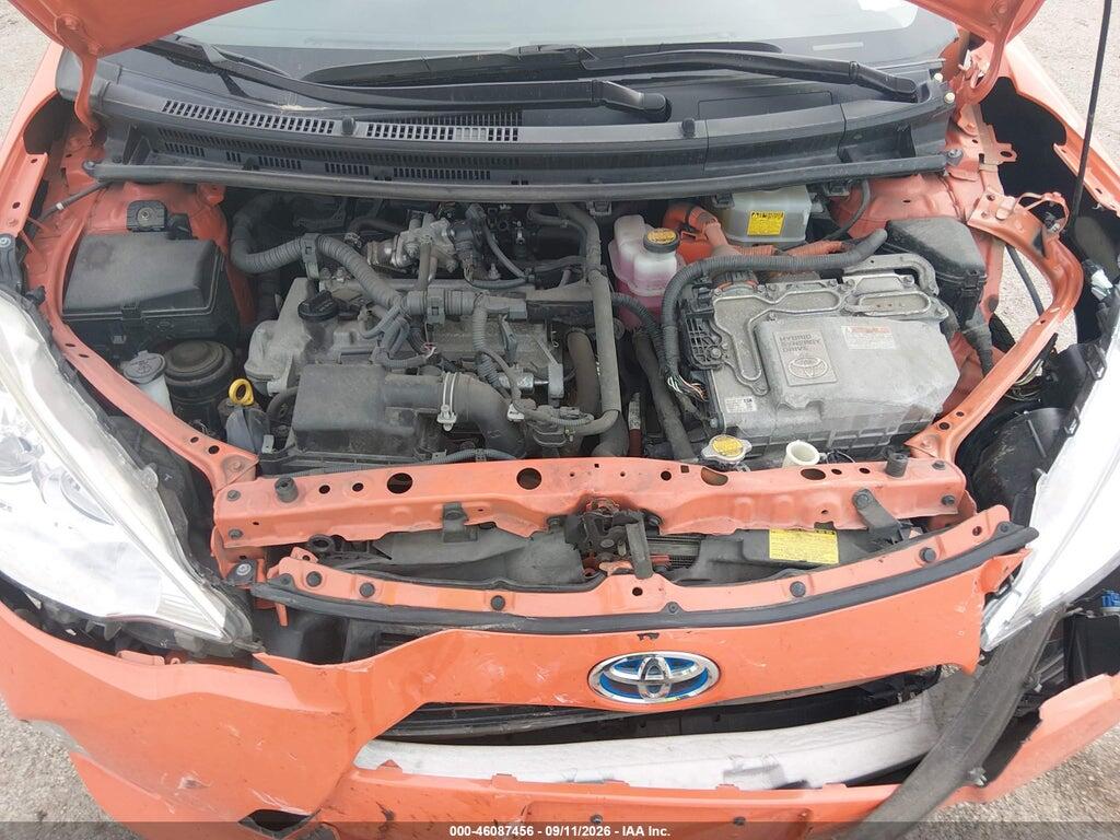 JTDKDTB36C1029569 2012 TOYOTA PRIUS C photo no. 10