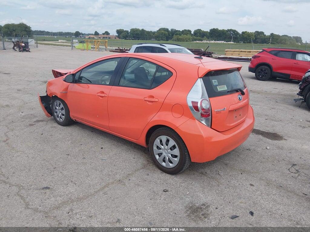 JTDKDTB36C1029569 2012 TOYOTA PRIUS C photo no. 3