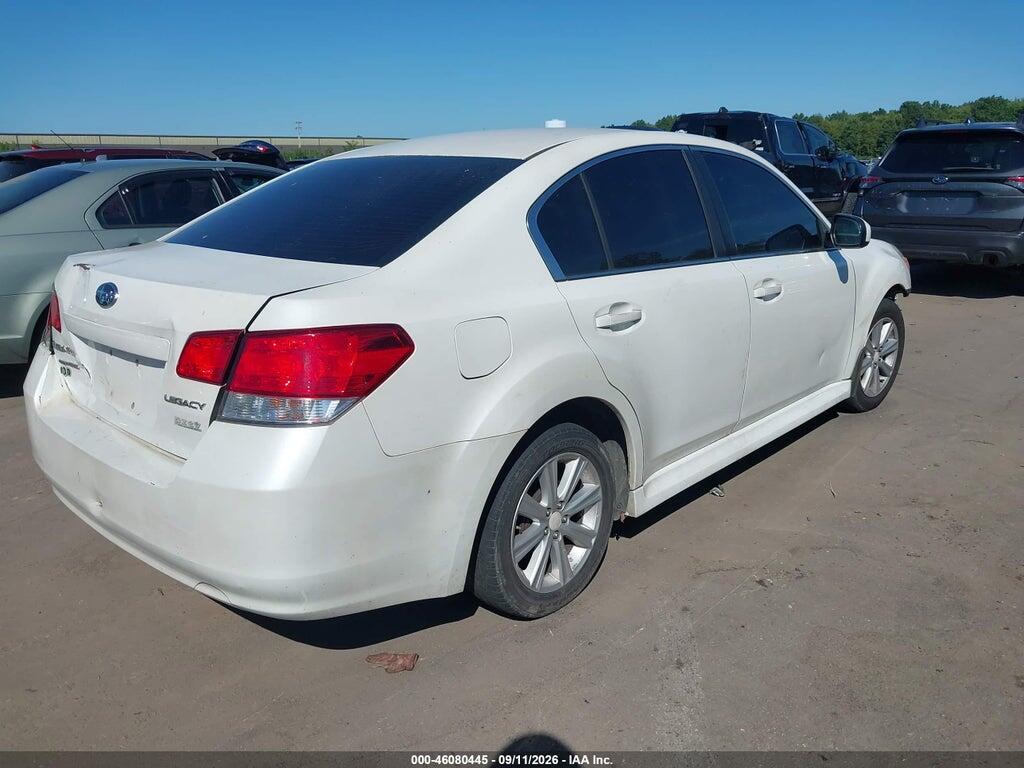 4S3BMBC62C3010590 2012 SUBARU LEGACY photo no. 4