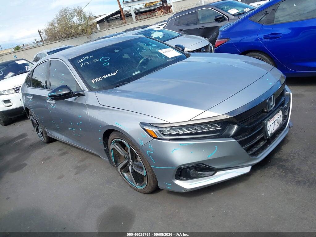 2022 HONDA ACCORD 1HGCV1F38NA044658