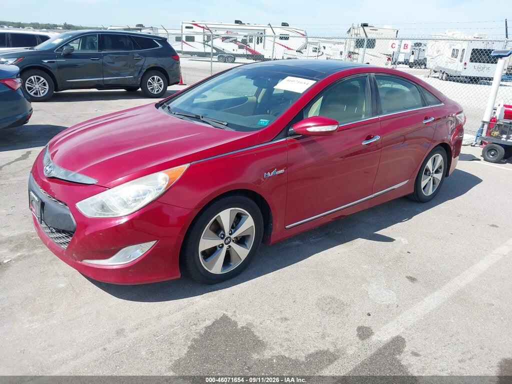 KMHEC4A44CA023846 2012 HYUNDAI SONATA HYBRID photo no. 2