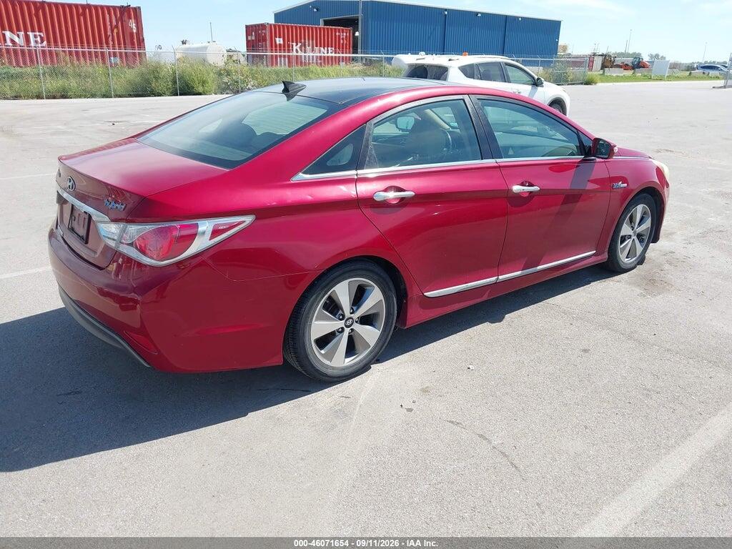 KMHEC4A44CA023846 2012 HYUNDAI SONATA HYBRID photo no. 4