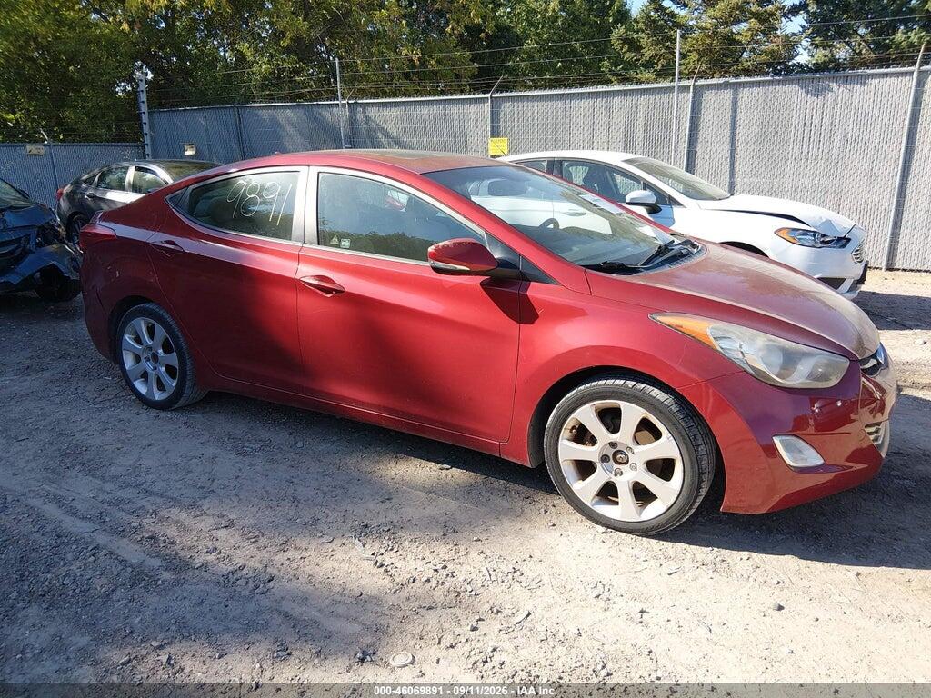 2012 HYUNDAI ELANTRA KMHDH4AE0CU491304