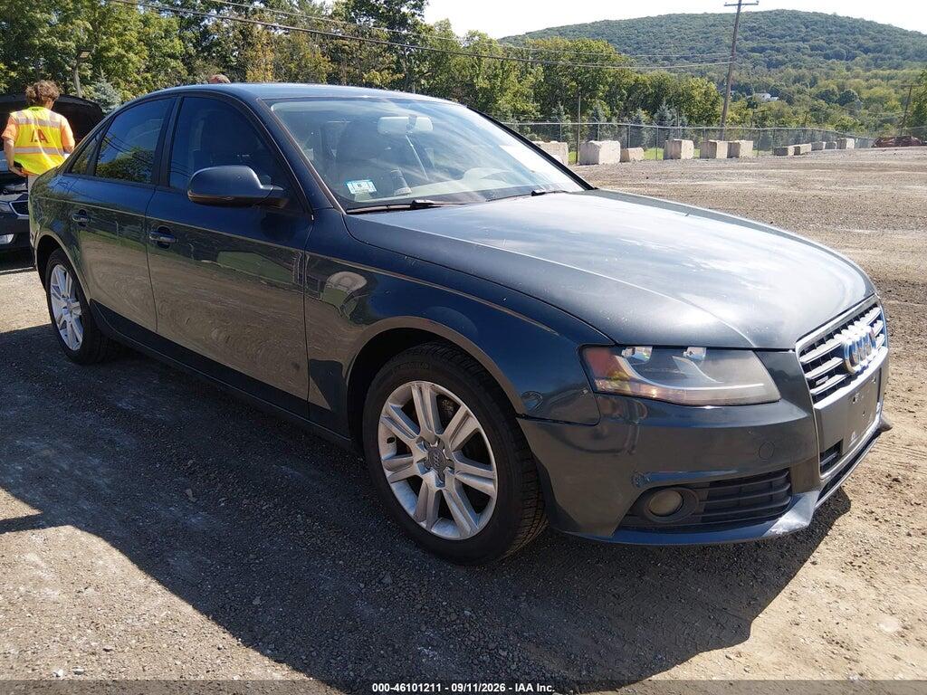 2010 AUDI A4 WAUBFAFL3AN036491