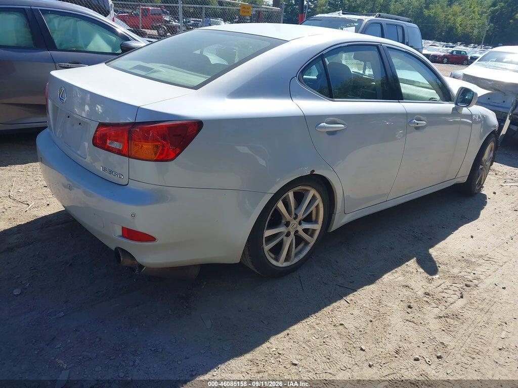 JTHBE262362004635 2006 LEXUS IS 350 photo no. 4