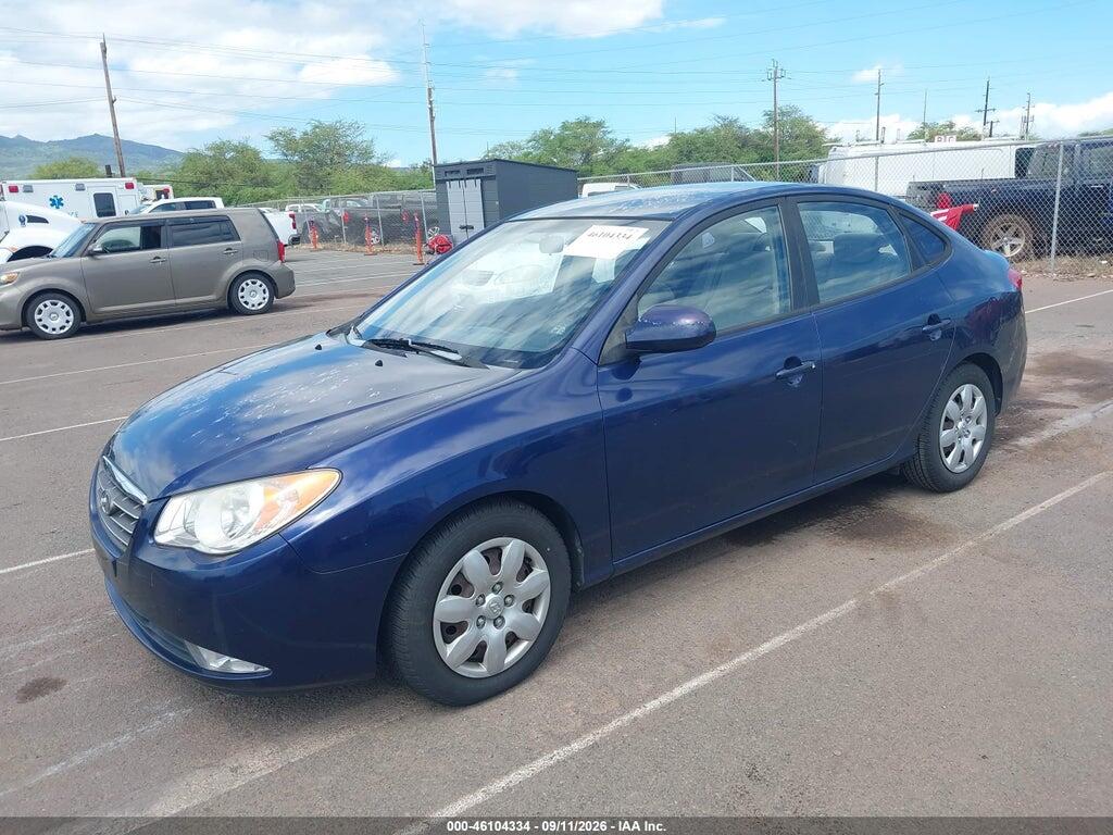 KMHDU46D37U265050 2007 HYUNDAI ELANTRA photo no. 2