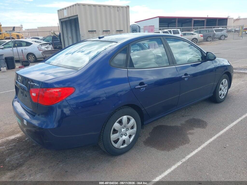 KMHDU46D37U265050 2007 HYUNDAI ELANTRA photo no. 4