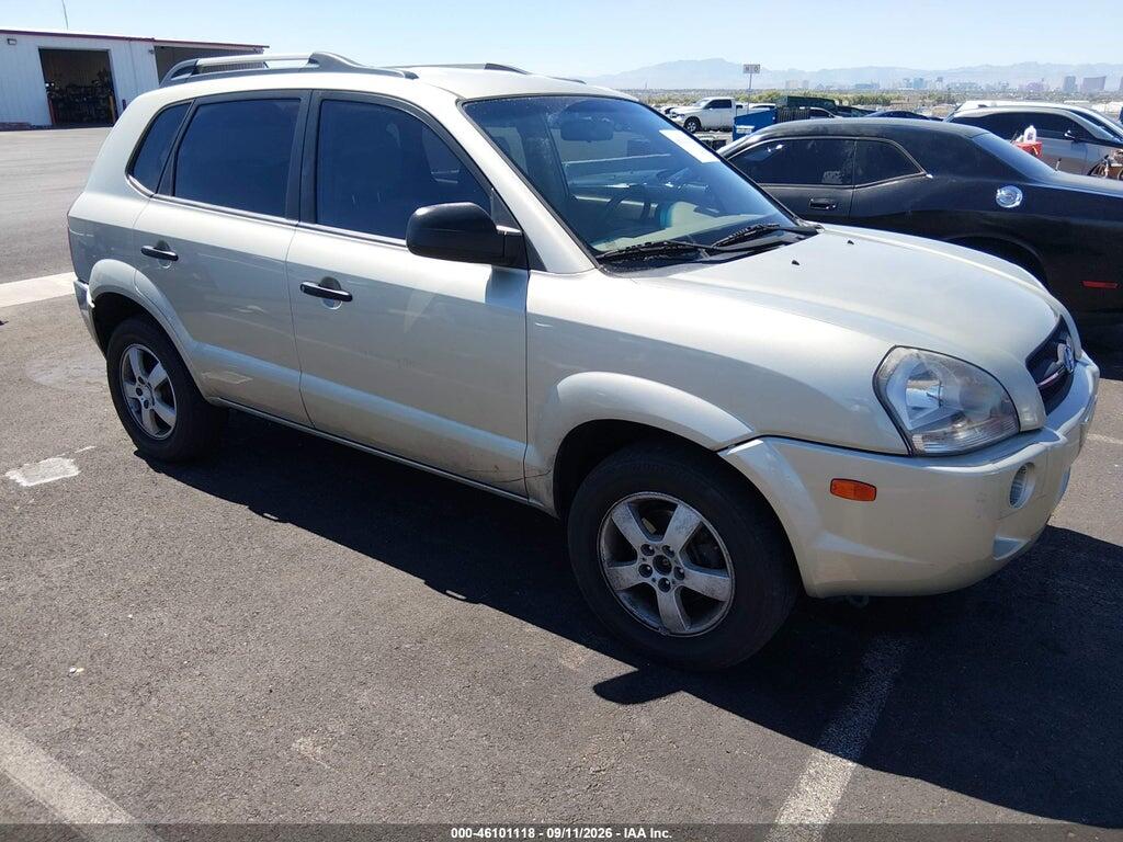 2007 HYUNDAI TUCSON KM8JM12B47U585290