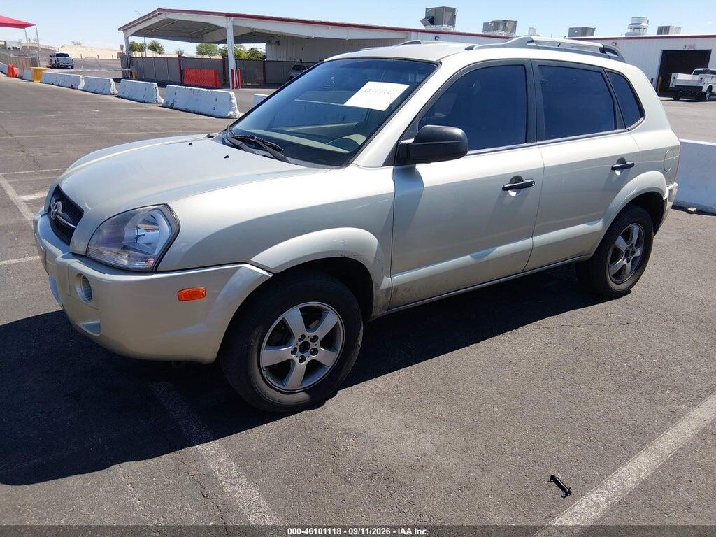 KM8JM12B47U585290 2007 HYUNDAI TUCSON photo no. 2