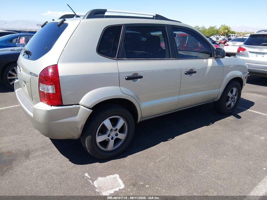 KM8JM12B47U585290 2007 HYUNDAI TUCSON photo no. 4